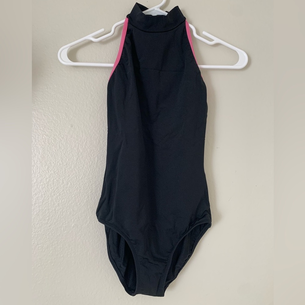 Maria "karolina" mock neck tank leotard large child